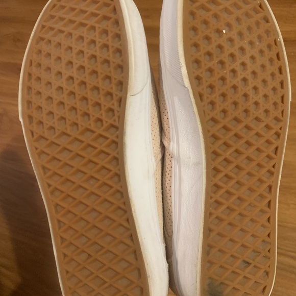 Light Pink Slip On Vans - Picture 3 of 3